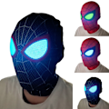Miniatyrbild 2 av 4: Spider-man-linsmask för barn, superhjälte, fullhuvud, halloween, karneval, fest, cosplay, halloweenmask B