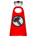 Miniatyrbilde 1 av 4: Superhelt Lang Kappe og Maske for Barn Halloween Leke Gaver B