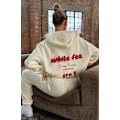 Miniatyrbild 1 av 5: Dam Mode Vinter Träningsdräkt Sport Hoodie Långbyxor Casual Outfit 2 Delar/Set Sportkläder Light Yellow XL