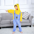 Pikkukuva 2 / 4: Sarjakuva Eläin Asu Yksiosainen Pyjama Cosplay Halloween Joulu Yöasu Haalari Kotiasu 100cm