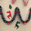 Miniatyrbilde 2 av 4: Juletre Skjørt Matte Juleferie Festdekor red 2M