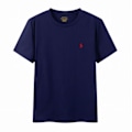 Miniatyrbild 1 av 6: PoloRalphLauren T-shirt Herrar Bomull Kortärmad Rundhals Pullover Tee Toppar Royal Blue S