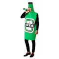 Pikkukuva 3 / 5: Olutpullopuku miehille ja aikuisille - roolileikki Oktoberfest-asu, hauska Halloween-asu olutpullolla, cosplay-vaatteet One Size