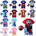 Pikkukuva 2 / 3: Lasten Poikien Iron Man -kuvioinen Uimapuku Yksiosainen Rantauimapuku Uimalakilla #2 XL