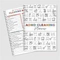 Miniatyrbild 2 av 5: Städplaneringspaket Hushållsstädschema & Checklista Hantering