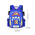 Miniatyrbillede 2 af 3: Børne Lightning McQueen Rygsæk Skole Taske Skoletaske Blue