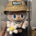 Miniatyrbilde 5 av 5: POP MART The Monsters Labubu Blind Box Samlefigur - Pop Mart Spennende Macaron Plysj Nøkkelring Utgave (1 Blind Box, 17cm)