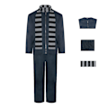 Pikkukuva 1 / 5: Aikuisten Itse Ilkimys Gru Cosplay Asut Huivi Asut Halloween Naamiaiset Hienot Puvut M