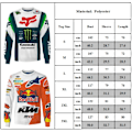 Pikkukuva 5 / 5: Retro miesten pyöräilypaita maastopyöräilyyn MTB-kilpa-ajopaita pitkähihainen C XL
