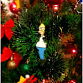 Miniatyrbild 5 av 5: Homer Simpson Julgranspynt 2D Akryl Simpsons Meme Prydnad