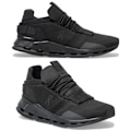 Miniatyrbillede 1 af 7: ON CLOUD 5 Herre Dame Komfortable Allround Slidstærke Skridsikre Stødabsorberende Letvægts Åndbare Stødabsorberende Lavtop Sneakers Casual Løbesko Full Black 41