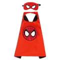 Miniatyrbilde 1 av 3: Superhelt Lang Kappe og Maske for Barn Halloween Leke Gaver D