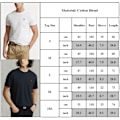 Miniatyrbild 6 av 6: PoloRalphLauren T-shirt Herrar Bomull Kortärmad Rundhals Pullover Tee Toppar Black M