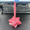 Miniatyrbillede 1 af 4: Shiny-Design Garnspindere Holdere Garnholder til Hækling & Strikning DIY Pink