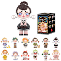 Miniatyrbilde 1 av 5: Pop Mart Labubu The Monsters Life is Like a Play Series Labubu Blind Box Samlefigur Tilfeldig Samleobjekt Kreativ Gave (1 Blind Box, 9cm)