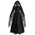 Miniatyrbillede 3 af 4: Halloween Kvinder Vampyr Kostume Skræmmende Heks Cosplay Spøgelsesbrud Fancy Udklædning M