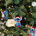 Pikkukuva 3 / 5: 24 kpl Christmas Stitch -koriste joulukuusen riippuva koriste 2D-litteät riipukset A