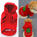 Miniatyrbild 2 av 5: Husdjur Valp Hund Katt Julgran Vinter Varma Hoodie Jumper Rock Jul Kläder XL