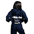 Miniatyrbild 1 av 5: Dam Mode Vinter Träningsdräkt Sport Hoodie Långbyxor Casual Outfit 2 Delar/Set Sportkläder Dark blue L