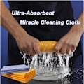 Miniatyrbillede 4 af 5: 8 stk. Ultraabsorberende Mirakel Renseskind, Multifunktionelt Renseskind Vaskeskind Håndklæde Klud, Superabsorberende Genanvendelig 8PCS
