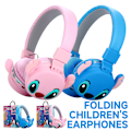 Miniatyrbild 2 av 5: Lilo & Stitch Trådlösa Bluetooth Hörlurar Headset Barn Pojkar Flickor Pink
