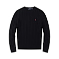 Pikkukuva 1 / 2: Miesten neulepusero, pyöreä pääntie, väljä, pitkähihainen neulepusero Black XL