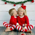 Miniatyrbild 2 av 5: Julklapp Jul Familj Matchande Randiga Vuxna Barn Pyjamas Set Sovkläder Nattkläder White Striped, Kid 3-4Years