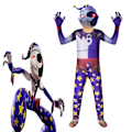 Miniatyrbild 1 av 4: Sundrop Moondrop Security Breach Game Jumpsuit Halloween Cosplay 140Y