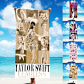 Miniatyrbild 3 av 5: Taylor Swift Badlakan Mikrofiber Lätt Strandhandduk Snabbtorkande A 75*150CM