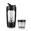 Miniatyrbild 1 av 7: Elektrisk Protein Shaker 650ml, Dricksflaska, Vattenflaska, Automatisk Proteinmixer, För Perfekta Krämiga Proteinshakes Black