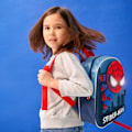 Pikkukuva 6 / 10: Spiderman 3D reppu 31 cm valaistuksella laukku koulureppu spidey