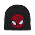 Miniatyrbillede 1 af 3: Spiderman sort hue vinterhue avengers svart