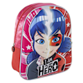 Pikkukuva 1 / 6: Miraculous 3D reppu 31 cm ladybug laukku koulureppu
