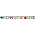 Miniatyrbillede 2 af 2: Banner pirat 180 cm dekoration banner flaggermus vimpler