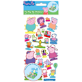 Pikkukuva 1 / 2: Peppa pig 20 pop-up tarraa taustalla pipsa possu