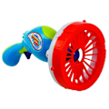 Miniatyrbillede 2 af 2: BUBBLE FAN BLASTER elektrisk bobleblæser