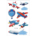Miniatyrbild 1 av 5: Flygplan barntatueringar 38 st gnuggisar med flygplansmotiv