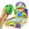Miniatyrbild 2 av 2: Monster squeeze 8 cm fluffigt monster att klämma på taktil