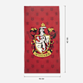 Pikkukuva 3 / 4: Harry potter pyyhe 180 x 90 cm kylpypyyhe rantapyyhe gryffindor