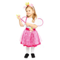 Pikkukuva 1 / 2: Peppa pig mekko 110 cm (4-6 vuotta) siivillä asu pikku possu
