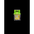 Miniatyrbillede 2 af 2: Partylinser gule 3 mdr farvede linser halloween fest seje vilde uhyggelige