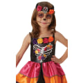 Pikkukuva 2 / 3: Luusmekko 122/128 cm (7-8 vuotta) halloween mekko noita