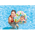 Miniatyrbild 2 av 2: Simring 61 cm uppblåsbar badring annanas swim ring intex