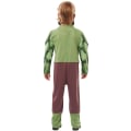 Miniatyrbild 4 av 4: Hulk deluxe 110/116 cl (5-6 år) muskeldräkt med mask hulken