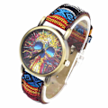 Miniatyrbillede 2 af 4: Børneur analogt armbåndsur kranium skull ur skelet