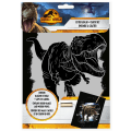 Miniatyrbillede 1 af 2: Jurassic world magisk skrabepynt hobby sætpakke park