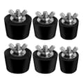 6-pak 3 størrelser pool vinterprop til swimmingpoolhuller, ekspansionspropper til fritstående pools S