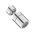 Strålsamlare med dubbla lägen, 720° roterbar, silver