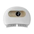 TMJ Smärtlindring Käk- och Nackmassage, Vibration- och Värmeterapi, Ergonomisk Multi-Nål TMJ Massager för Käk- och Nacksmärtlindring Vit