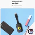 Miniatyrbillede 3 af 3: 4k trådløs HDMI-modtager til TV, smartphone, bærbar computer, streaming, spejling
